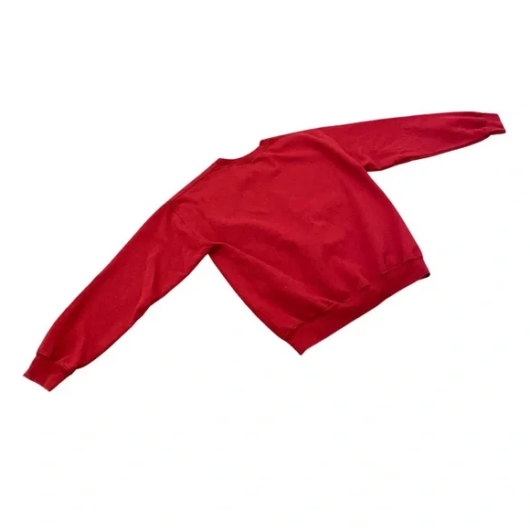 Yosemite National Park California Red Sweatshirt Sweater Fuzzy Outdoor Hilda - Picture 7 of 7